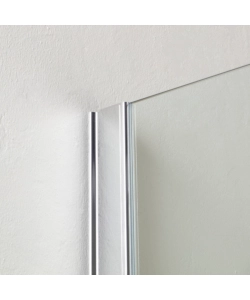 BOX DOCCIA WALK-IN CROMATO, 110X190 CM
